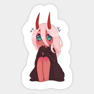 Zero Two Chibi Sticker